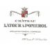 Chateau Latour A Pomerol 2009 Front Label