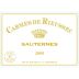 Chateau Rieussec Sauternes (375ML half-bottle) 2009 Front Label