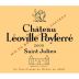 Chateau Leoville Poyferre 2009 Front Label