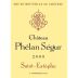 Chateau Phelan Segur 2009 Front Label