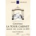 Chateau La Tour Carnet 2009 Front Label