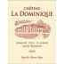 Chateau La Dominique 2009 Front Label