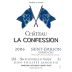 Chateau La Confession 2006 Front Label