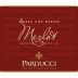 Parducci Small Lot Blend Merlot 2009 Front Label