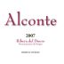 Montecastro Alconte 2007 Front Label