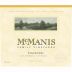 McManis Family Vineyards Zinfandel 2010 Front Label
