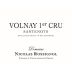 Domaine Nicolas Rossignol Volnay Premier Cru Santenots 2012 Front Label