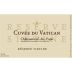 Cuvee du Vatican Chateauneuf-du-Pape Reserve Sixtine Blanc 2010 Front Label