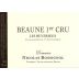 Domaine Nicolas Rossignol Beaune Les Reverses Premier Cru 2012 Front Label