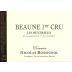 Domaine Nicolas Rossignol Beaune Les Reverses Premier Cru 2013 Front Label
