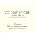 Domaine Nicolas Rossignol Volnay Premier Cru Caillerets 2013 Front Label