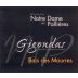 Notre Dame des Pallieres Gigondas Bois des Mourres 2006 Front Label