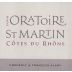 Dom. Oratoire St Martin Cotes du Rhone 2009 Front Label