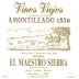 El Maestro Sierra Amontillado 1830 Sherry (375ML Half-bottle) Front Label
