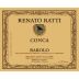 Renato Ratti Barolo Conca 2007 Front Label