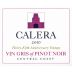 Calera Vin Gris of Pinot Noir 2010 Front Label