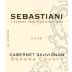 Sebastiani Sonoma County Cabernet Sauvignon 2008 Front Label
