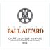 Domaine Paul Autard Chateauneuf-du-Pape Blanc 2014 Front Label