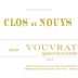 Clos de Nouys Vouvray Estate Sec 2009 Front Label