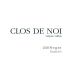 Clos De Noi Negre Samso Vinyes Velles Montsant 2009 Front Label
