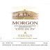 Duboeuf Morgon Cote Du Py 2010 Front Label