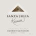 Santa Julia Reserva Cabernet Sauvignon 2010 Front Label