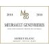 Morey-Blanc Meursault Genevrieres Premier Cru 2010 Front Label
