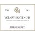 Domaine Pierre Morey Volnay Santenots Premier Cru 2011 Front Label
