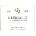 Domaine Pierre Morey Meursault Les Terres Blanches 2012 Front Label