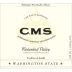 Hedges Family Estate C.M.S. White 2013 Front Label