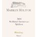 Markus Molitor Wehlener Sonnenuhr Spatlese 2009 Front Label