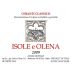 Isole e Olena Chianti Classico 2009 Front Label