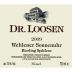 Dr. Loosen Wehlener Sonnenuhr Riesling Spatlese 2009 Front Label
