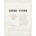 Leese-Fitch Sauvignon Blanc 2010 Front Label
