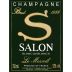 Salon Blanc de Blancs Le Mesnil (in Gift Box) 1999 Front Label