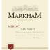 Markham Merlot 2008 Front Label