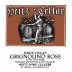 Heitz Cellar Grignolino Rose 2015 Front Label