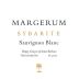 Margerum Sybarite Sauvignon Blanc 2009 Front Label