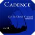 Cadence Ciel du Cheval 2008 Front Label