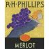 RH Phillips Merlot 1998 Front Label