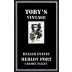 Heller Estate Toby's Vintage Merlot Port 2006 Front Label