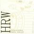 Hendry HRW Zinfandel 2010 Front Label