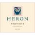 Heron Mendocino Pinot Noir 2010 Front Label