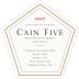 Cain Five 2007 Front Label