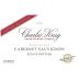 Charles Krug Vintage Selection Cabernet Sauvignon 2008 Front Label