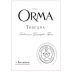 Orma Toscana 2008 Front Label