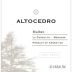Altocedro Ano Cero Malbec 2010 Front Label