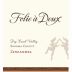 Folie a Deux Dry Creek Zinfandel 2009 Front Label