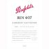 Penfolds Bin 407 Cabernet Sauvignon 2009 Front Label