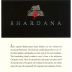 Shardana 2007 Front Label